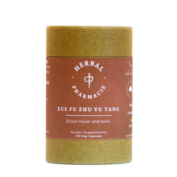 XUE FU ZHU YU TANG - 100 Veg Capsules